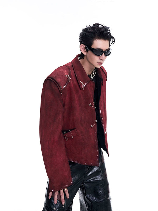 Autumn and winter thick cotton clip decorative jacket jacket